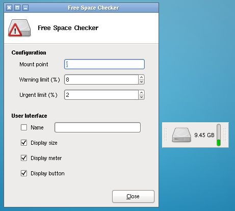 xfce4-fsguard-plugin — плагин для мониторинга файловой системы для панели Xfce4