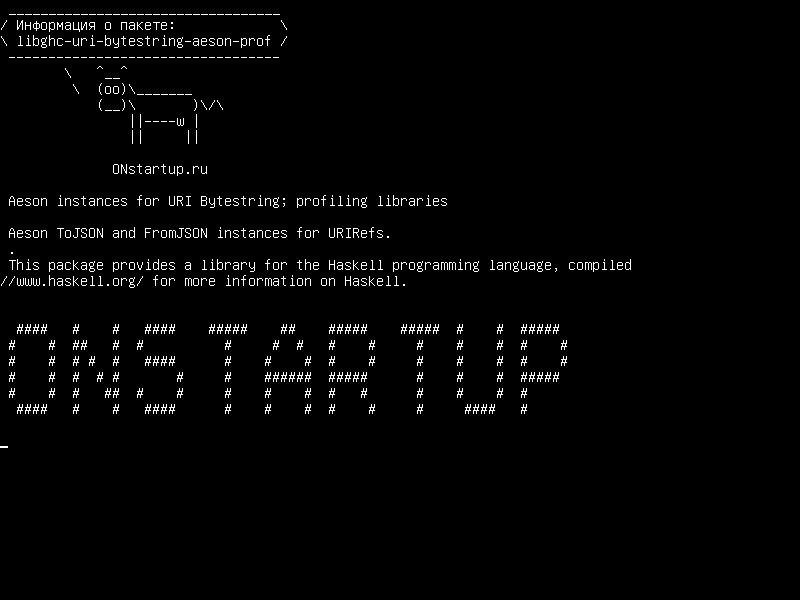 libghc-uri-bytestring-aeson-prof — Экземпляры Aeson для URI Bytestring; профилирующие библиотеки