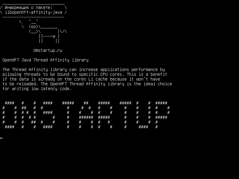libopenhft-affinity-java — OpenHFT Java Thread Affinity library