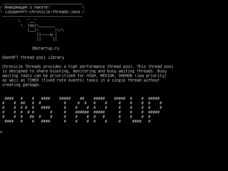 libopenhft-chronicle-threads-java — Библиотека пула потоков OpenHFT