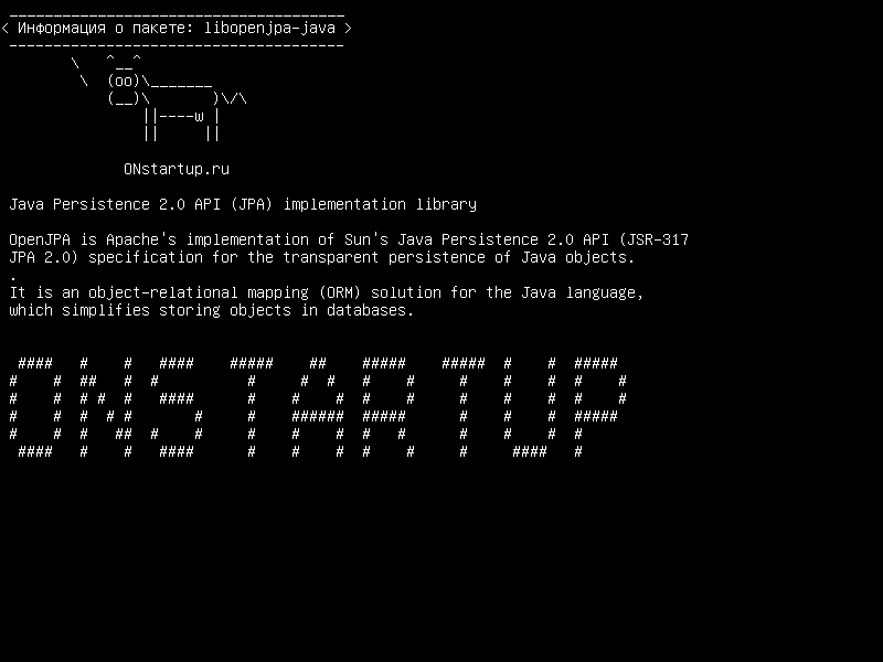 libopenjpa-java — Библиотека реализации Java Persistence 2.0 API (JPA)