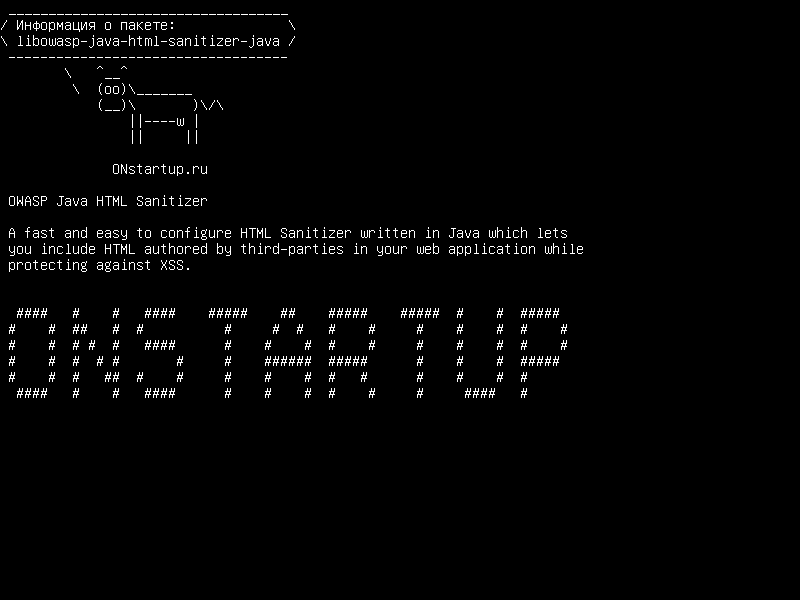 libowasp-java-html-sanitizer-java — OWASP Java HTML Sanitizer