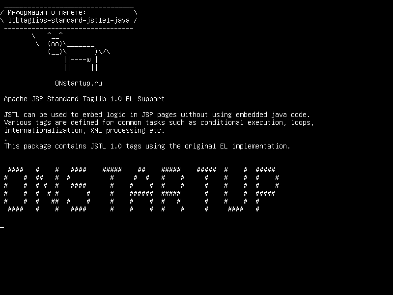 libtaglibs-standard-jstlel-java — Apache JSP Standard Taglib 1.0 Поддержка EL
