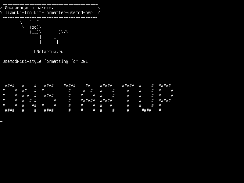 libwiki-toolkit-formatter-usemod-perl — UseModWiki-стиль форматирования для CGI :: Wiki