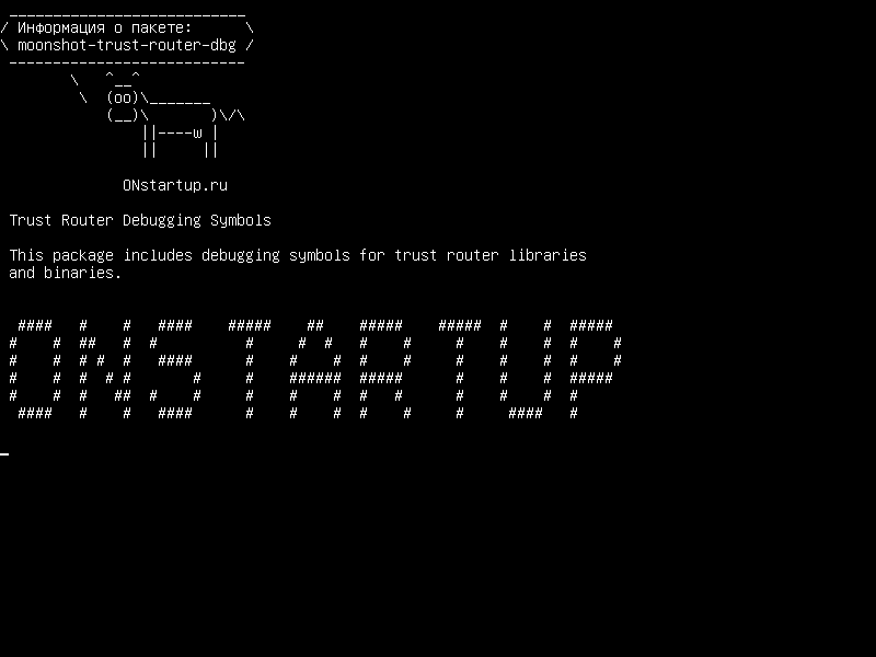 moonshot-trust-router-dbg — Символы отладки Trust Router