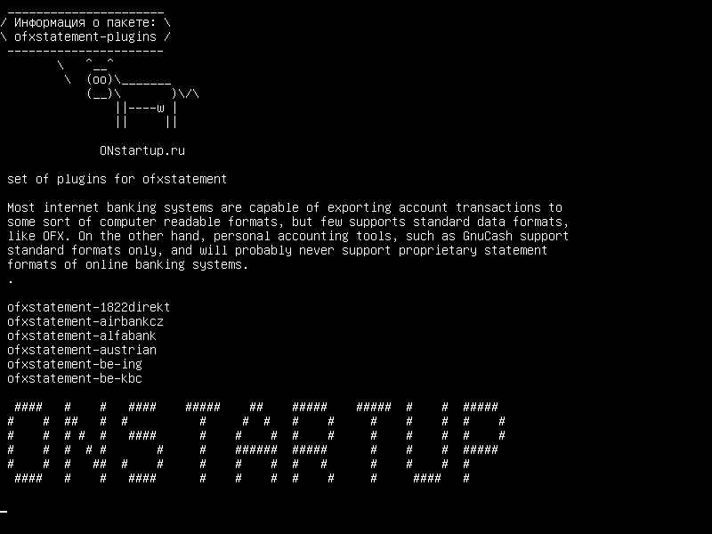 ofxstatement-plugins — набор плагинов для проверки