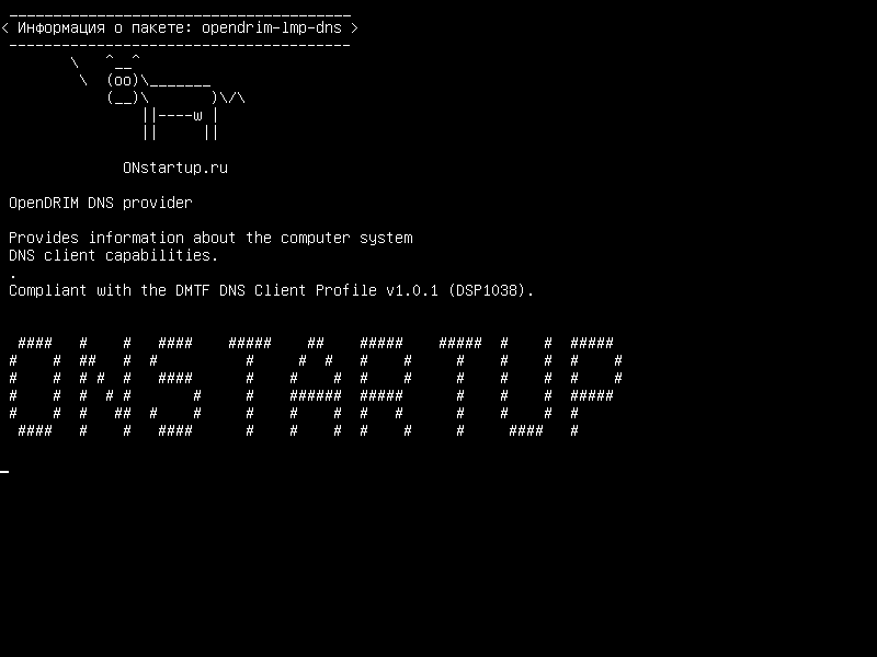 opendrim-lmp-dns — Поставщик DNS OpenDRIM