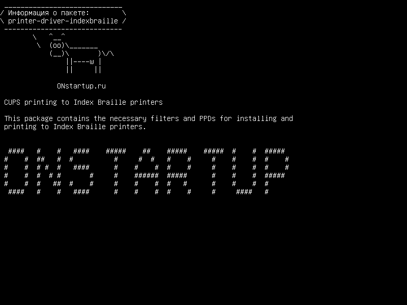 printer-driver-indexbraille — Печать CUPS на принтеры с индексом Брайля