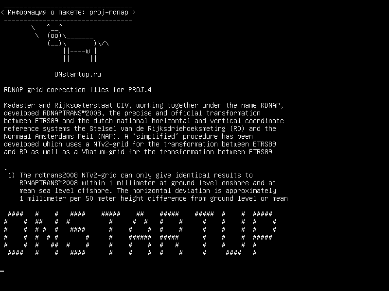 proj-rdnap — Файлы коррекции сетки RDNAP для PROJ.4