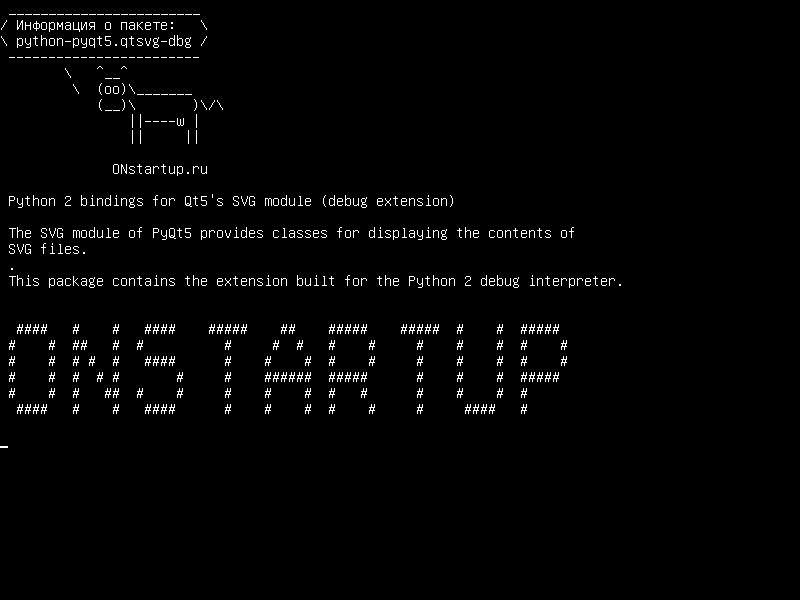 python-pyqt5.qtsvg-dbg — Связывание Python 2 для модуля SVG Qt5 (расширение отладки)