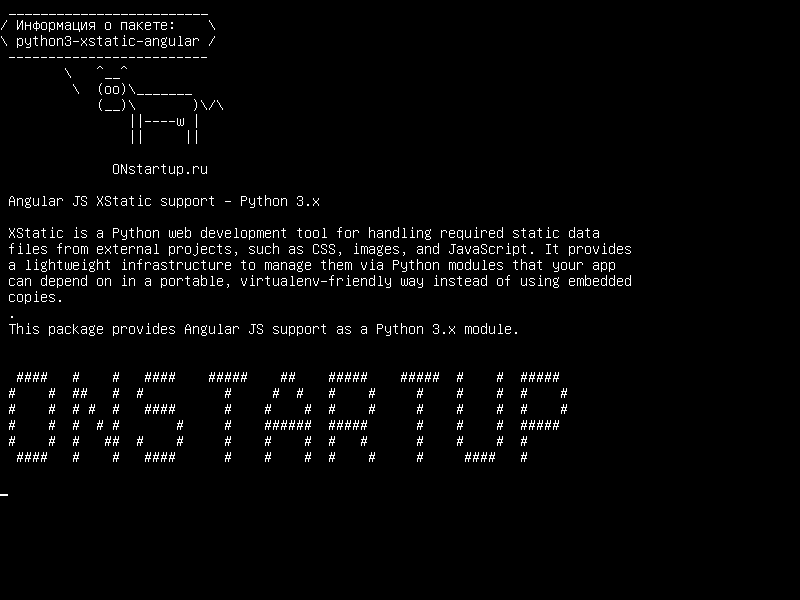 python3-xstatic-angular — Угловая поддержка JS XStatic - Python 3.x