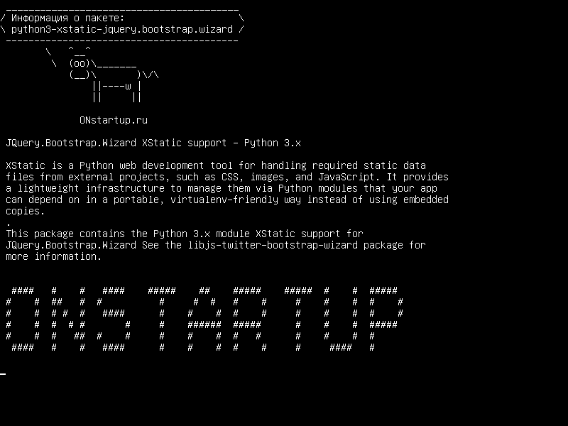 python3-xstatic-jquery.bootstrap.wizard — Поддержка JQuery.Bootstrap.Wizard XStatic - Python 3.x