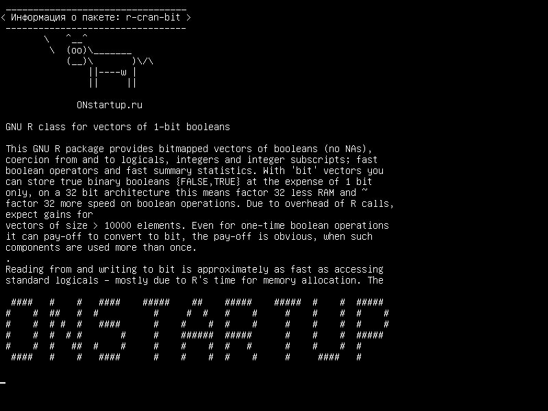 r-cran-bit — Класс GNU R для векторов 1-битового булева