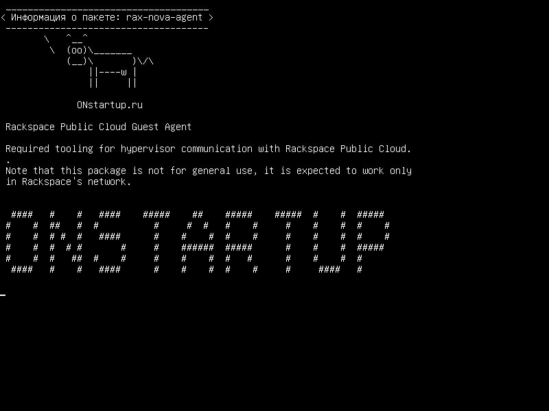 rax-nova-agent — Агент Rackspace Public Cloud Guest Agent