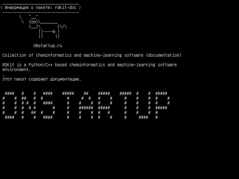 rdkit-doc — Сборник чеминформатики и машинного обучения (документация)