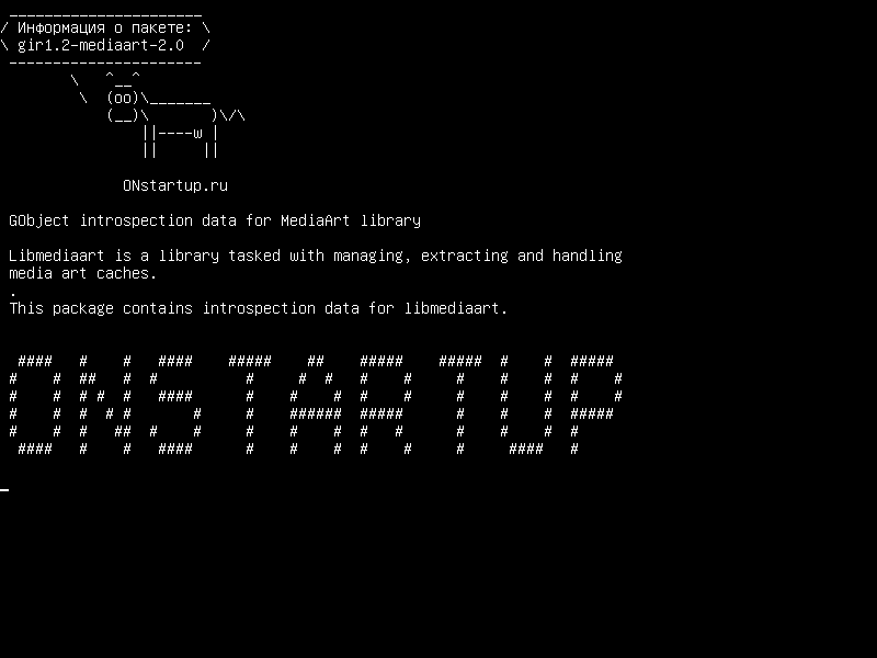 gir1.2-mediaart-2.0 — Данные интроспекции GObject для библиотеки MediaArt