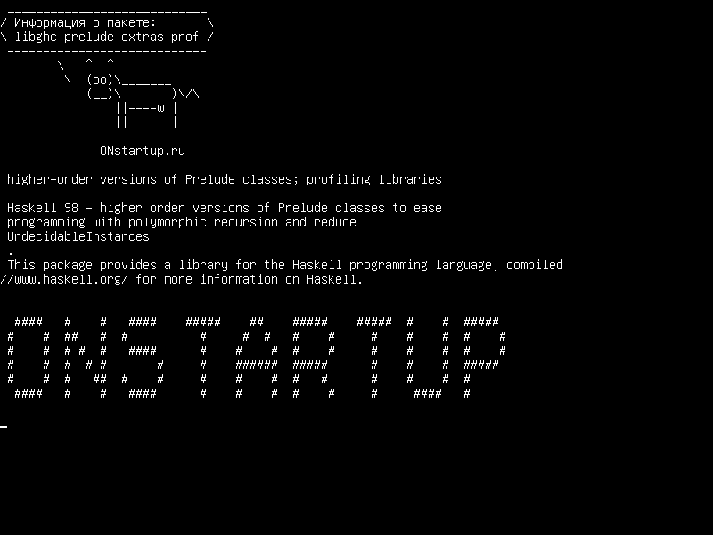 libghc-prelude-extras-prof — высшие версии классов Prelude; профилирующие библиотеки