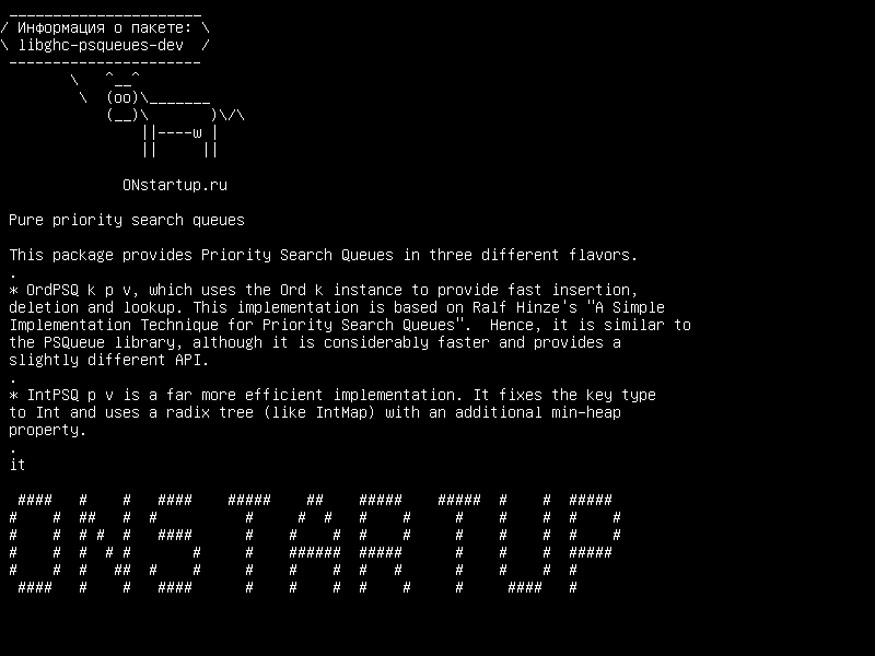 libghc-psqueues-dev — Чистые очереди поиска приоритетов