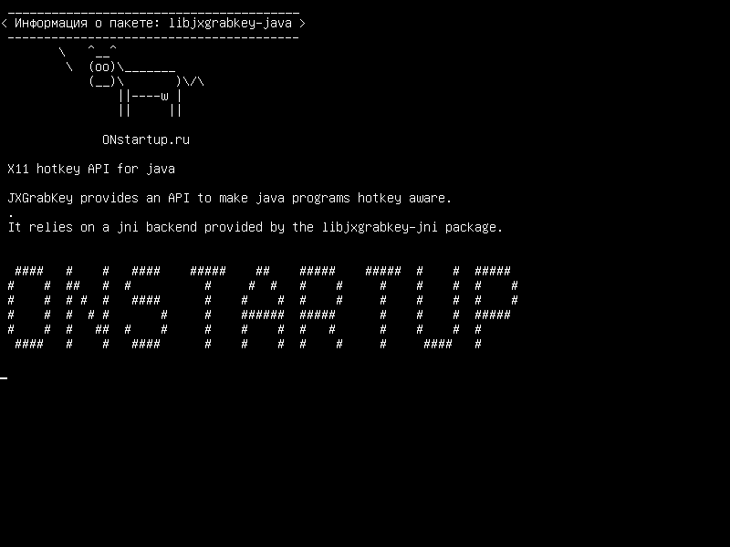 libjxgrabkey-java — API-интерфейс X11 для java