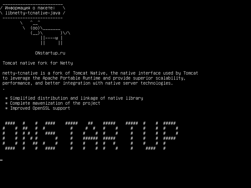 libnetty-tcnative-java — Tomkat для разработки Netty