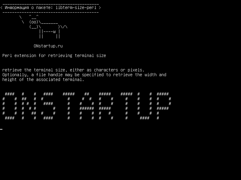 libterm-size-perl — Расширение Perl для получения размера терминала