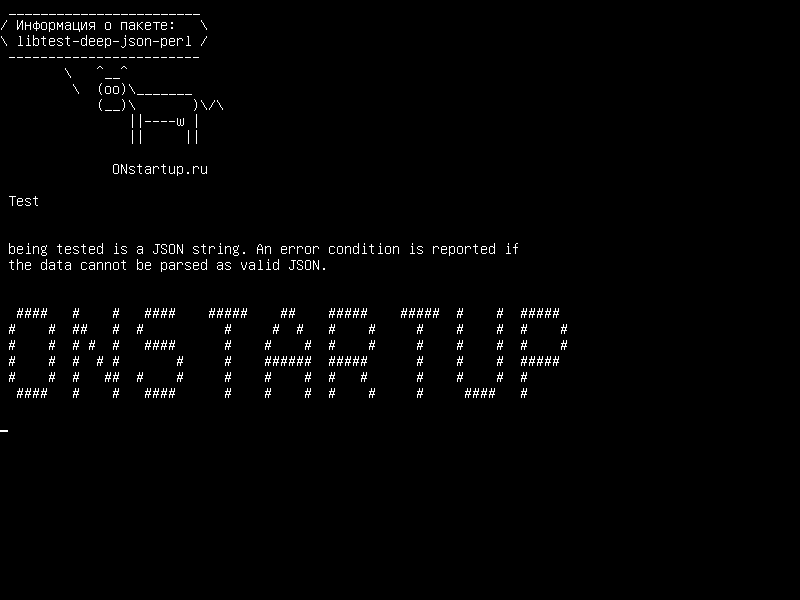 libtest-deep-json-perl — Test :: Deep плагин для сравнения данных JSON