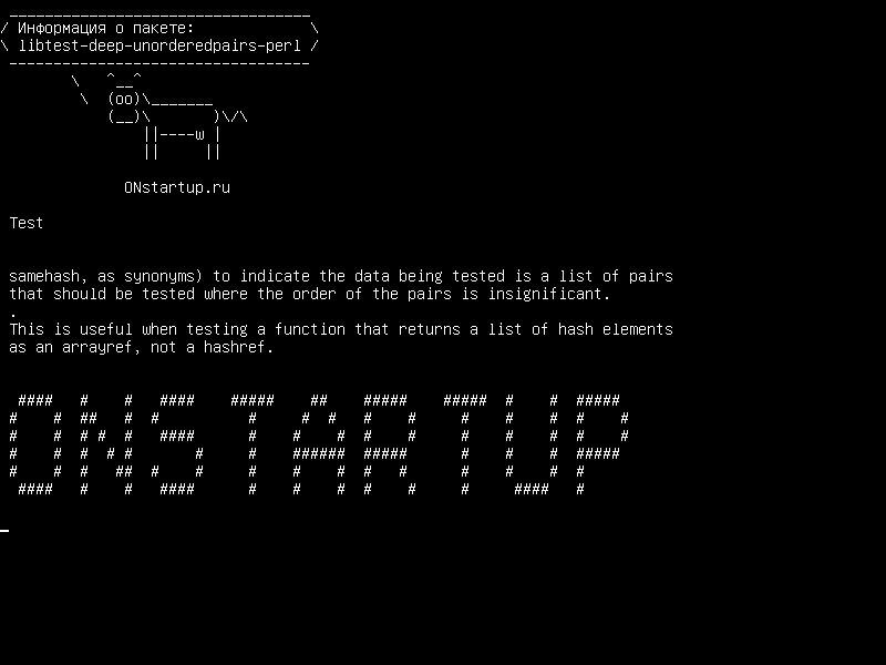 libtest-deep-unorderedpairs-perl — Test :: Deep plugin для сравнения списков, как если бы они были хэшами
