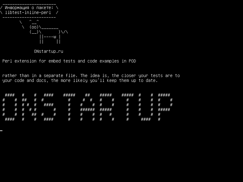 libtest-inline-perl — Расширение Perl для встраиваемых тестов и примеров кода в POD