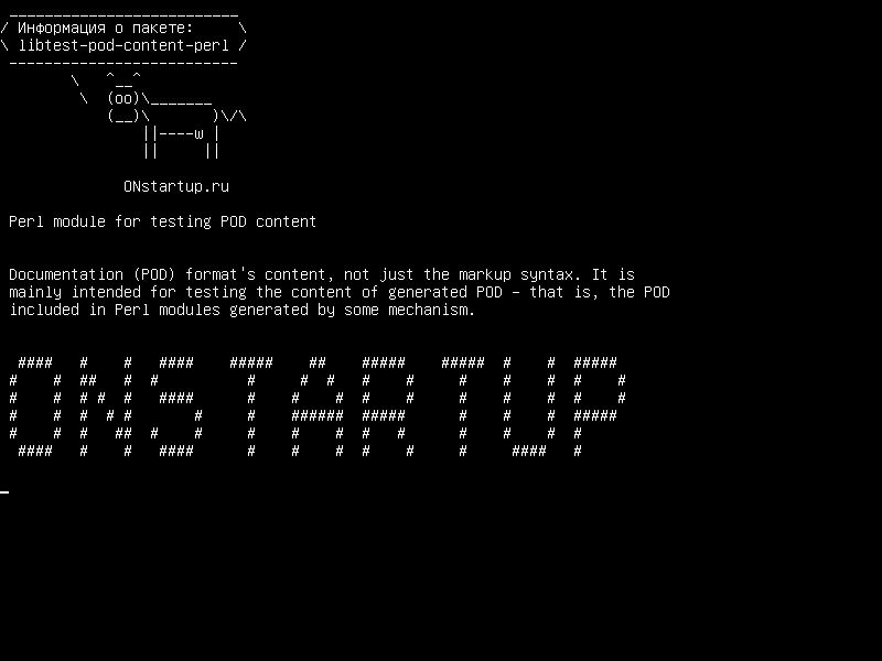 libtest-pod-content-perl — Модуль Perl для тестирования содержимого POD