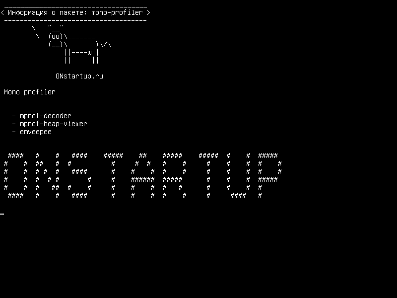 mono-profiler — Монопрофилировщик