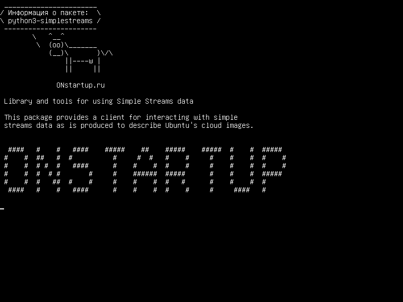 python3-simplestreams — Библиотека и инструменты для использования данных Simple Streams