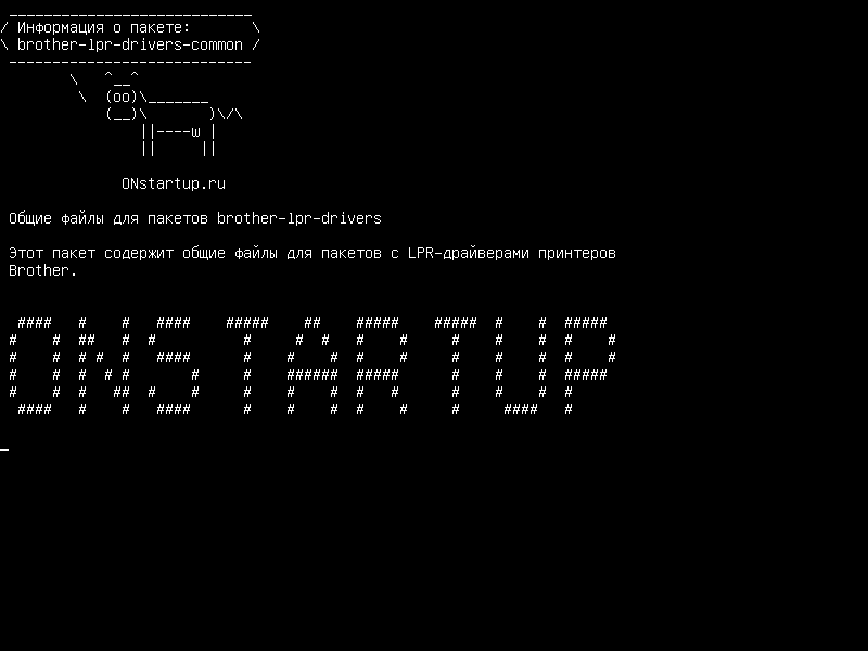 brother-lpr-drivers-common — Общие файлы для пакетов Brother-lpr-drivers