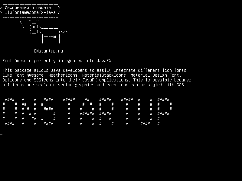 libfontawesomefx-java — Шрифт Awesome отлично интегрирован в JavaFX