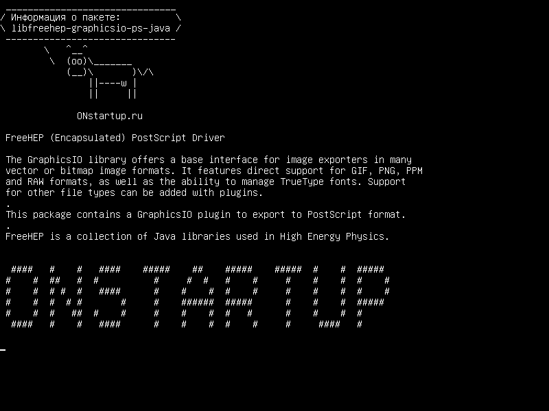 libfreehep-graphicsio-ps-java — Драйвер PostScript FreeHEP (инкапсулированный)