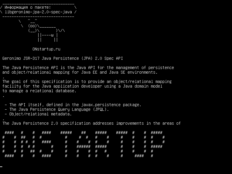 libgeronimo-jpa-2.0-spec-java — Geronimo JSR-317 Java Persistence (JPA) 2.0 Spec API