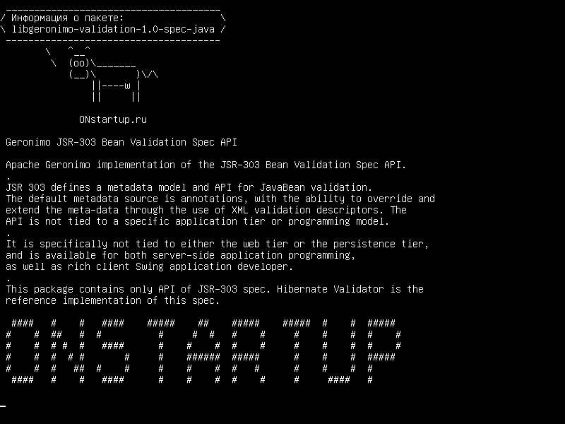 libgeronimo-validation-1.0-spec-java — API-интерфейс API-проверки Geronimo JSR-303