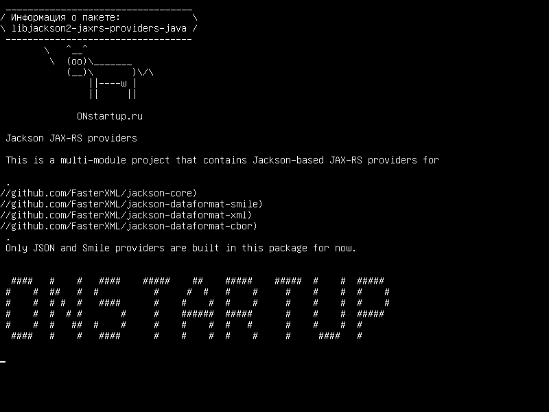 libjackson2-jaxrs-providers-java — Поставщики Jackson JAX-RS