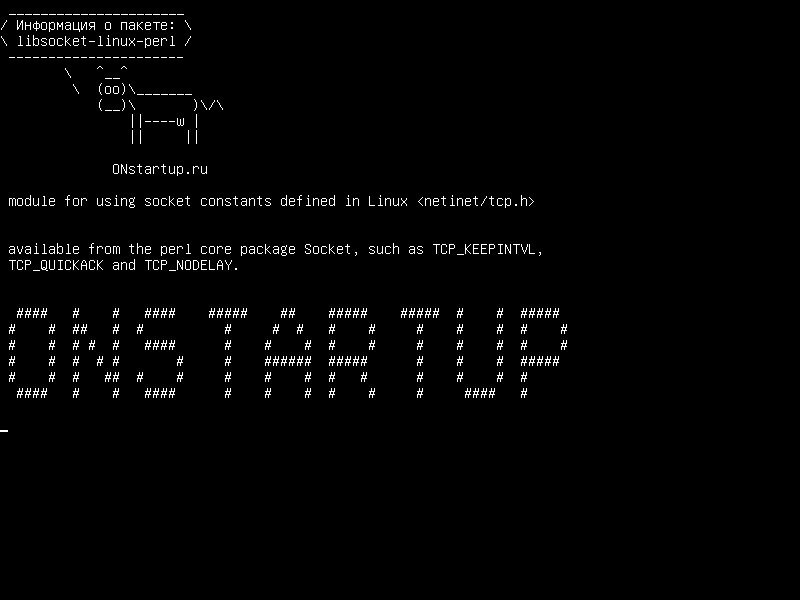 libsocket-linux-perl — модуль для использования констант сокетов, определенных в Linux