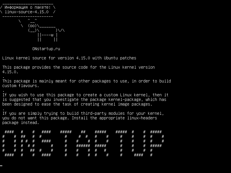 linux-source-4.15.0 — Исходный код ядра Linux для версии 4.15.0 с патчами Ubuntu