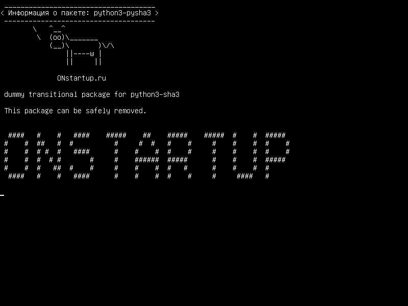 python3-pysha3 — фиктивный переходный пакет для python3-sha3