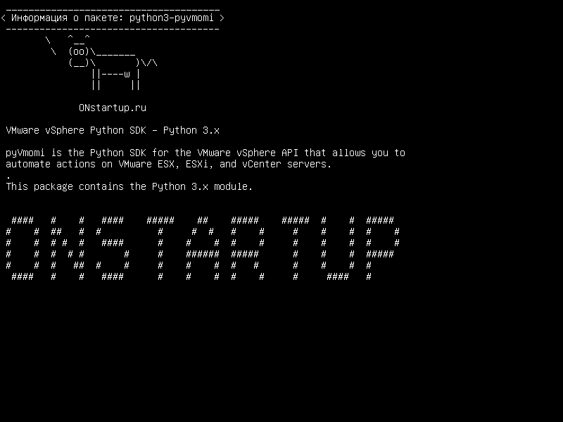python3-pyvmomi — VMware vSphere Python SDK - Python 3.x