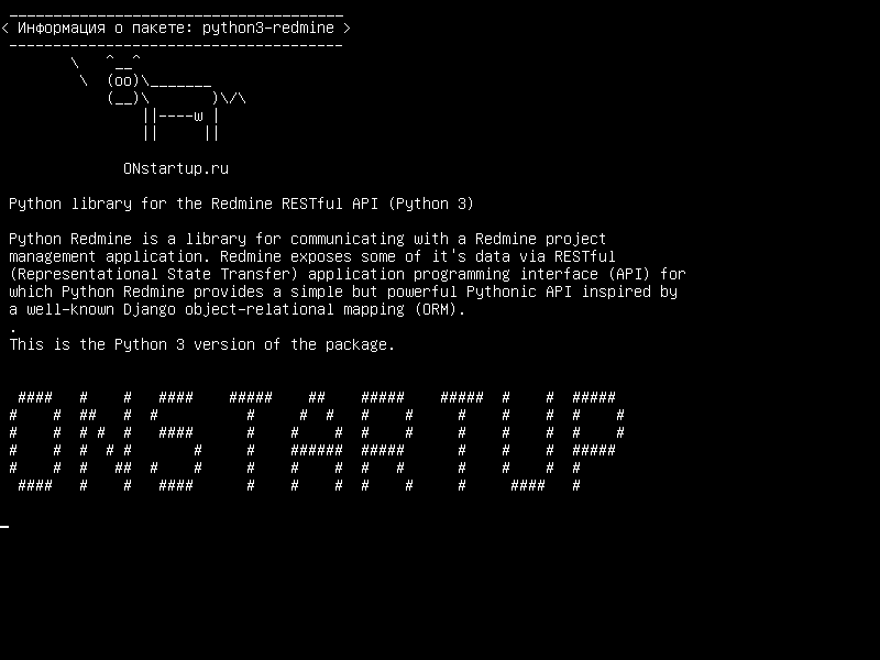 python3-redmine — Библиотека Python для Redmine RESTful API (Python 3)