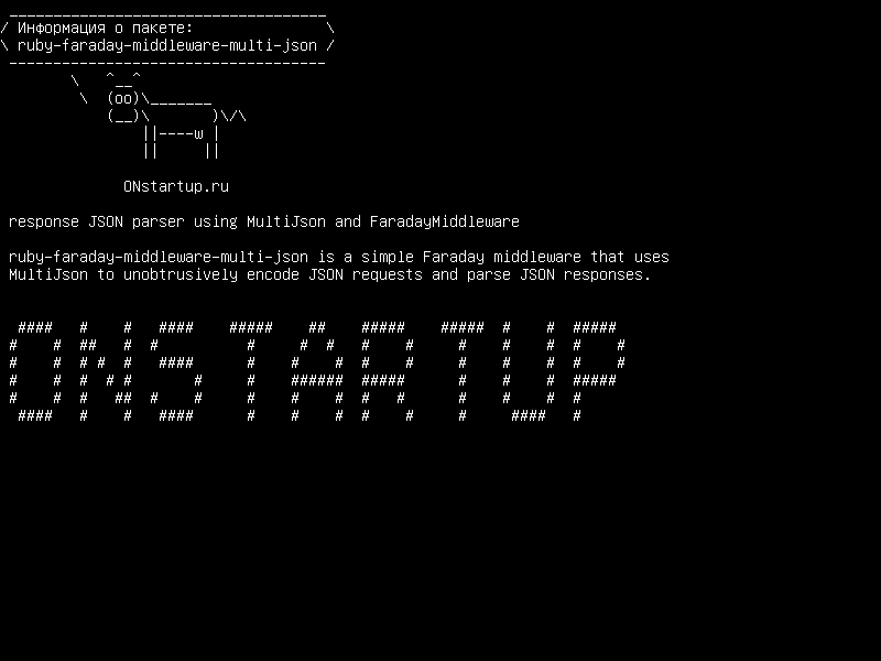 ruby-faraday-middleware-multi-json — ответ JSON-анализатор с использованием MultiJson и FaradayMiddleware