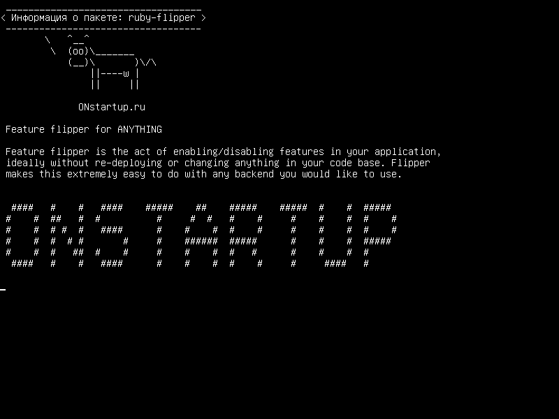 ruby-flipper — Особенность flipper для НИЧЕГО