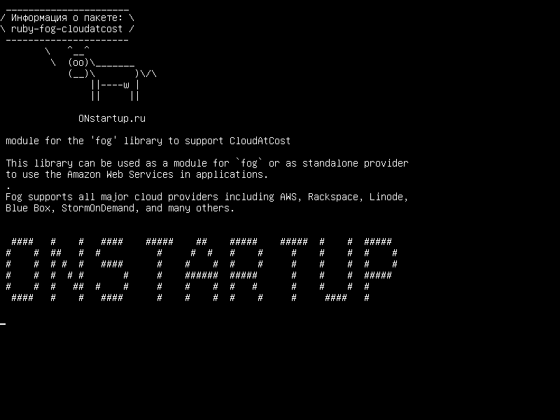 ruby-fog-cloudatcost — модуль для библиотеки «тумана» для поддержки CloudAtCost