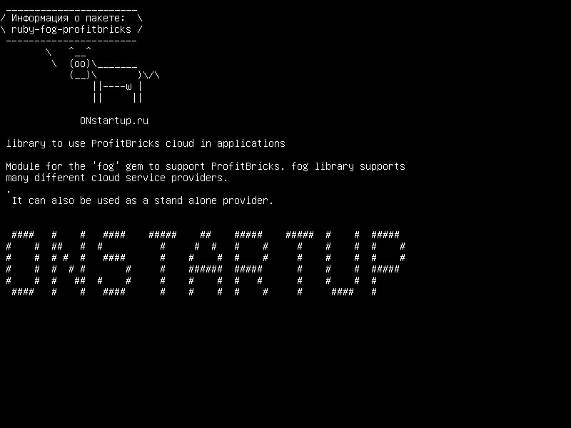 ruby-fog-profitbricks — библиотека для использования облака ProfitBricks в приложениях