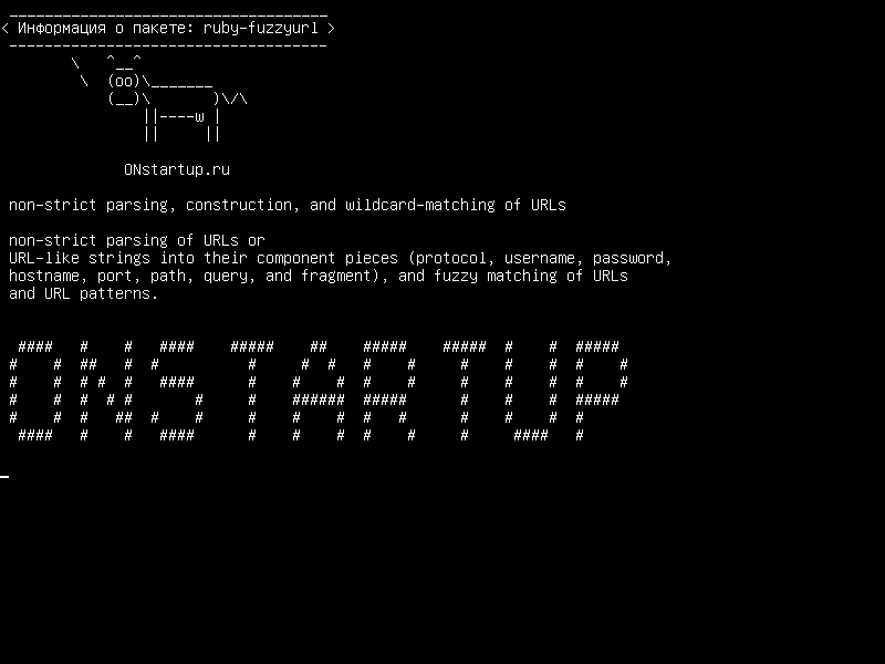 ruby-fuzzyurl — нестрогий синтаксический разбор, построение и подстановочные соответствия URL-адресов
