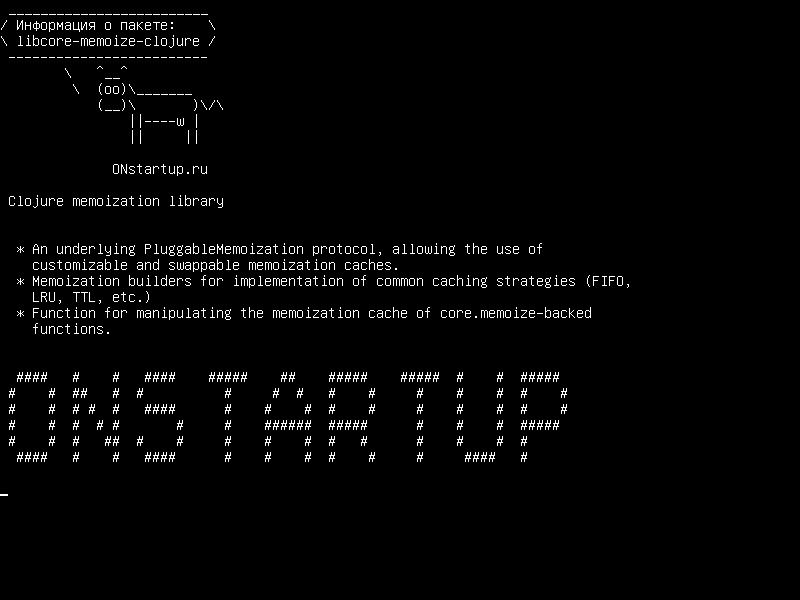 libcore-memoize-clojure — Библиотека memoization Clojure