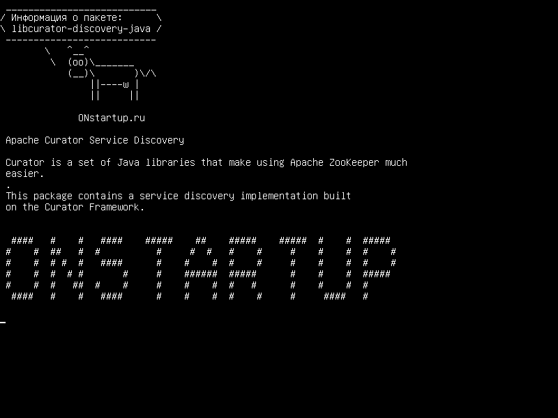 libcurator-discovery-java — Открытие службы куратора Apache