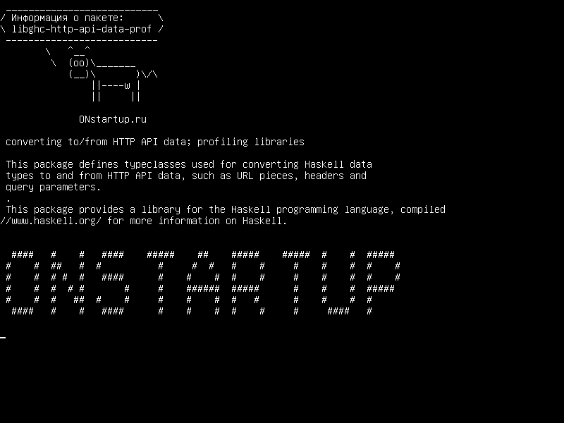 libghc-http-api-data-prof — преобразование в / из данных HTTP API; профилирующие библиотеки